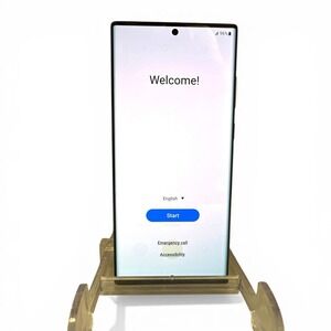 Samsung Galaxy S22 Ultra 5G 128GB (SM-S908U) T-Mobile ONLY Phantom Black EUC